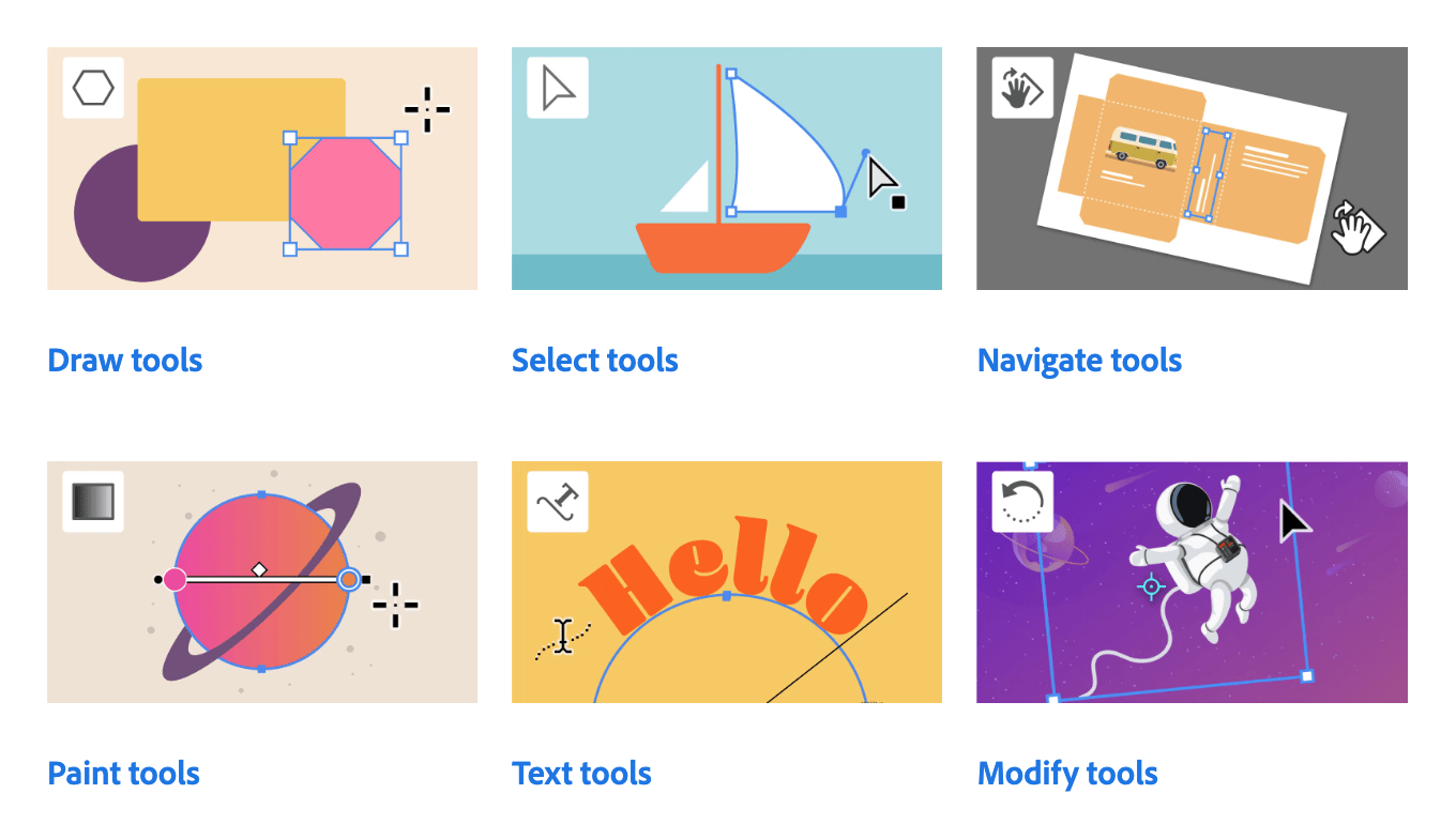 Illustator Examples Adobe Illustrator tutorials: Beginner to Advance Guide